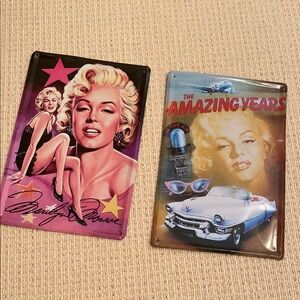 Marilyn Monroe Art Set - Pink, Purple, Black